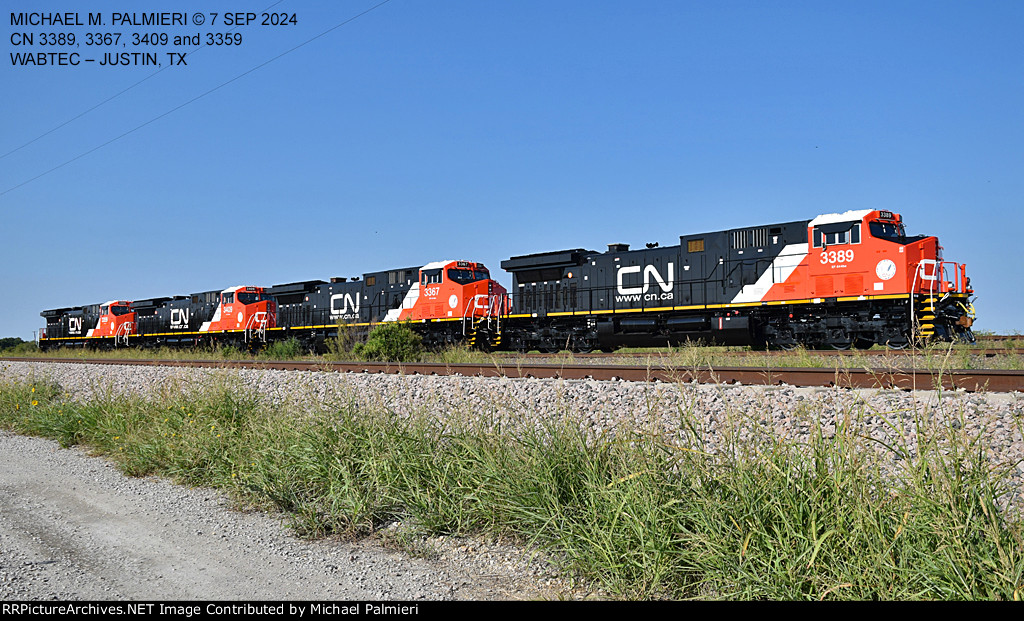 CN 3389, 3367, 3409 and 3359